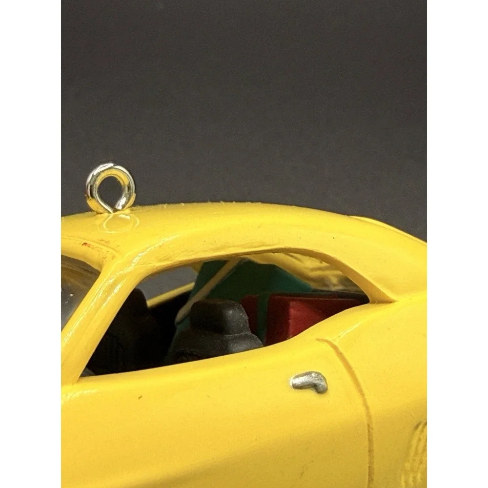 Hallmark Keepsake Ornament Christmas1995 Yellow 1969 Chevy Camaro Z28